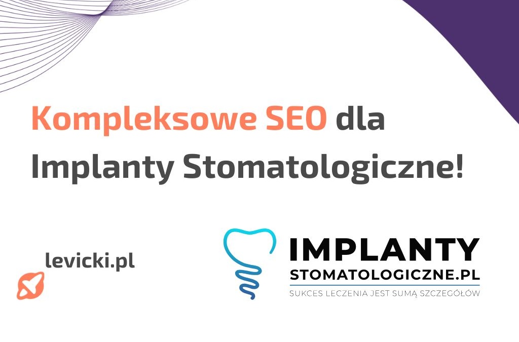 pozycjonowanie implanty stomatologiczne