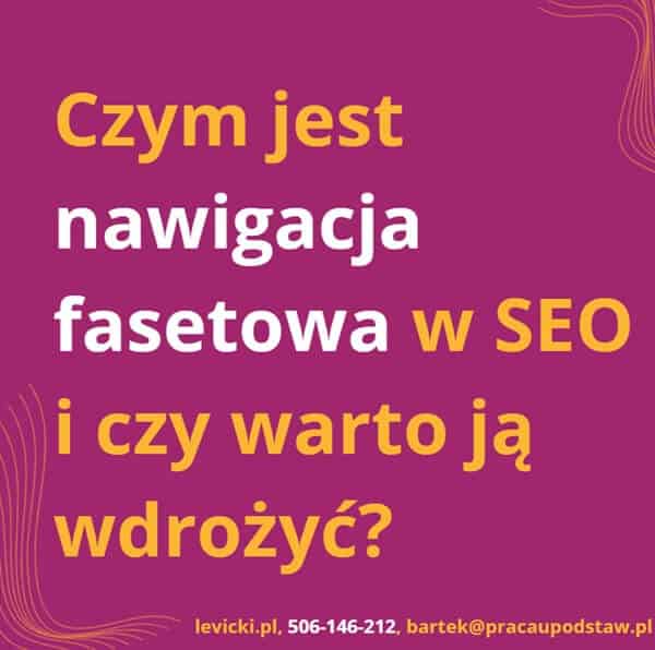 Czym jest nawigacja fasetowa?