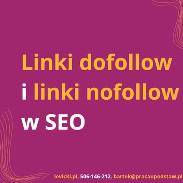 Linki dofollow i link nofollow w SEO