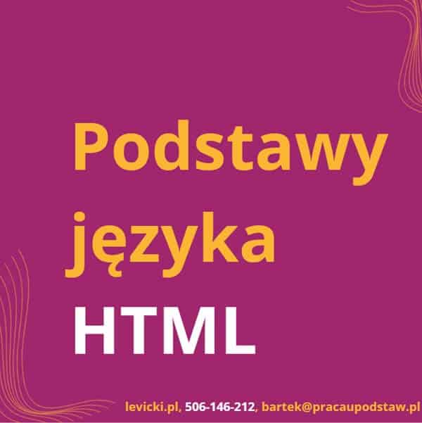 Podstawy języka HTML