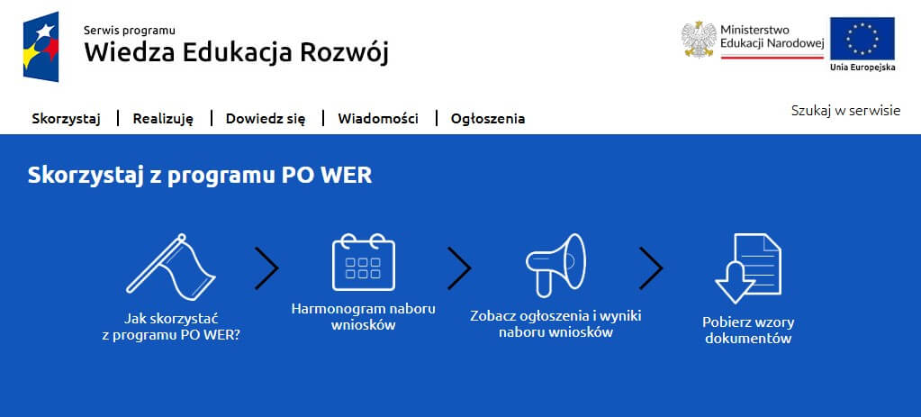marketing internetowy dla Ministerstwa Edukacji Narodowej