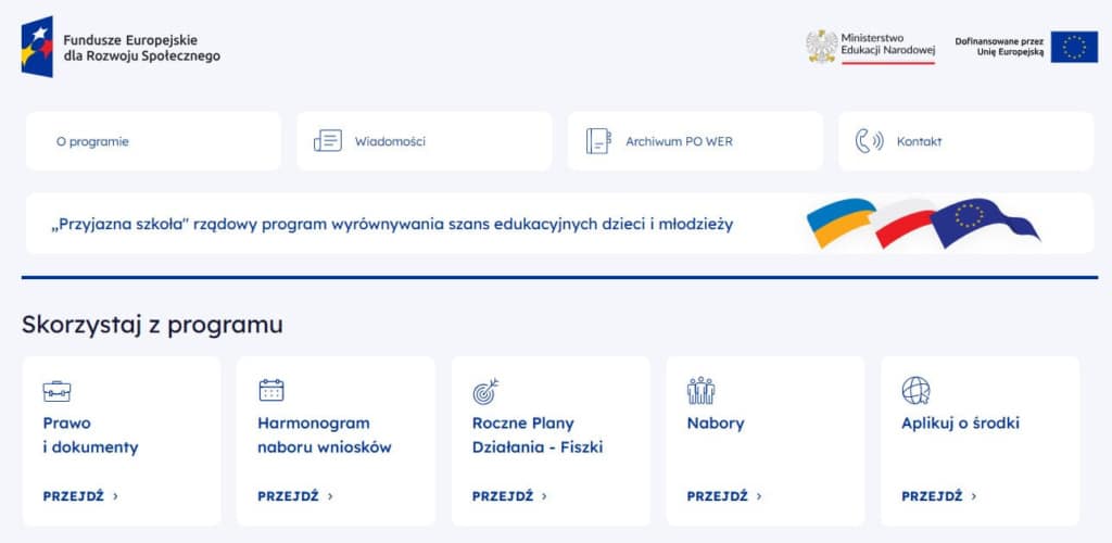 pozycjonowanie serwisu ministerstwa edukacji narodowej