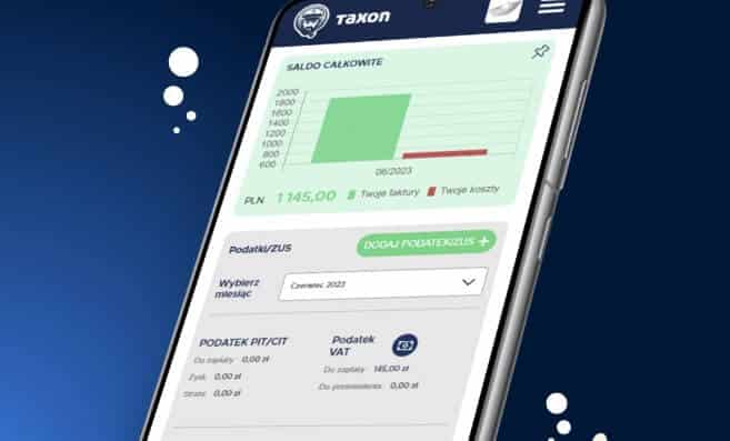 e-faktury w aplikacji taxon