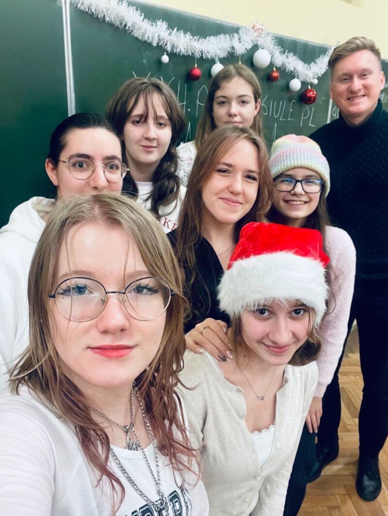 grupa uczniów kurs seo łódź