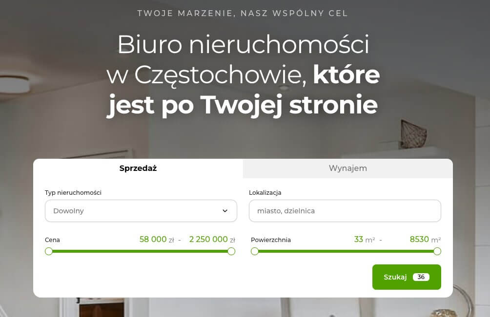 biuro nieruchomości w częstochowie green house