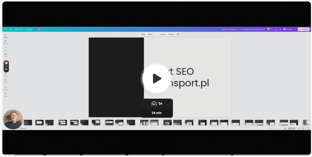 omówienie video audytu SEO sklepu internetowego trojan sport