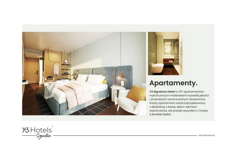 197 apartamentów, wykończonych wysokiej jakości materiałami.