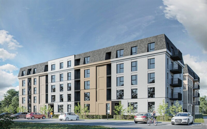 Inwestycja mieszkaniowa Młynówka Jelenia Góra parking.